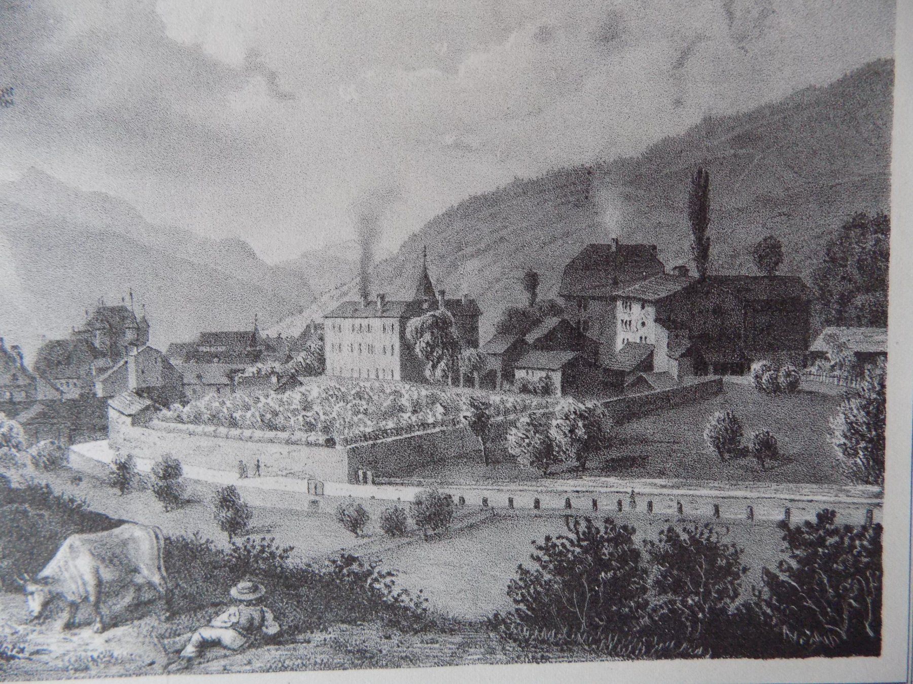Incisioni: Sierre Siders Kanton Wallis – Usato da Risch venduto da Antikfee 4