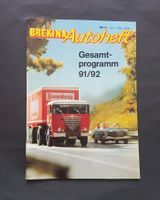 Brekina Autoheft, Gesamtprogramm 1991/1992, 67 pages