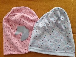 Mädchen Mützen/Beanie Doppelpack