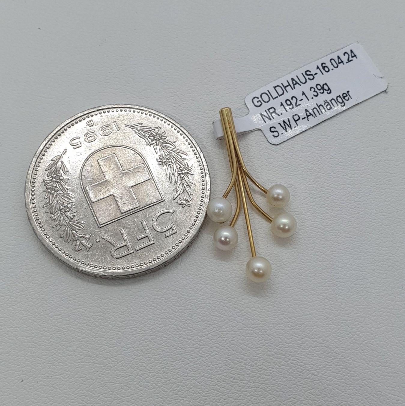 Ciondoli: Echt 18K Gold - S.W.P Anhänger – Usato da Luzern venduto da Luzern-Goldhaus 3
