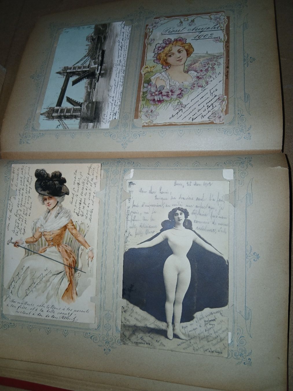 Ansichtskarten: Album Postkarten alt 1900-19003 – Gebraucht aus Münchenstein von Sozial_Labor_Brocki 4