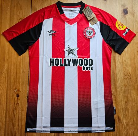 Brentford FC Trikot NEU Umbro Grösse M England Fussball