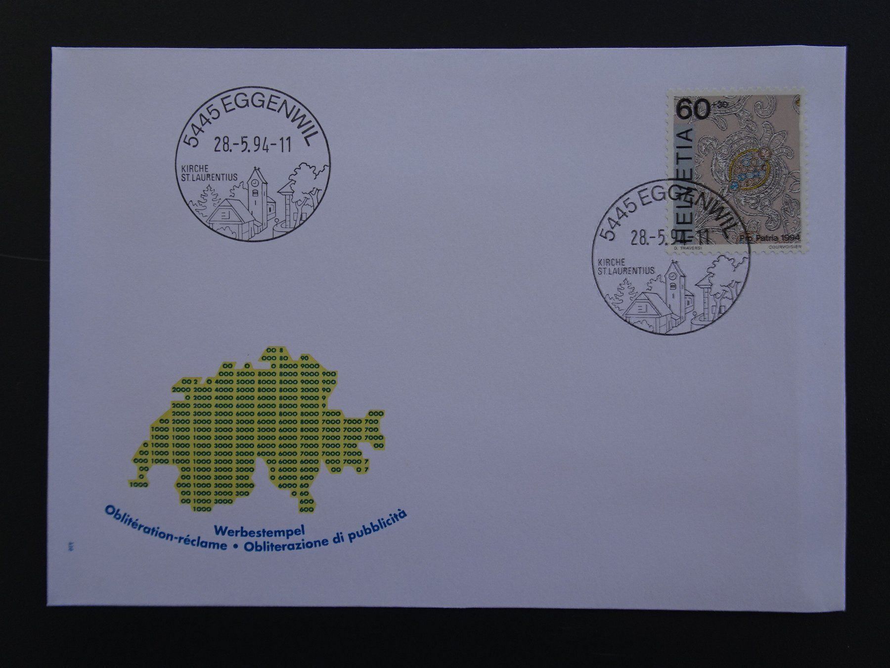 Tous les timbres: 1994 – Neuf (Voir description) à Aadorf par Chnorli-Furz 3