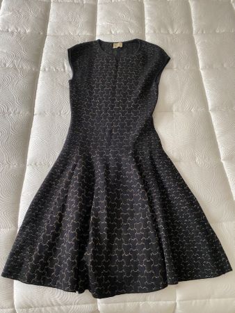 Kleid mit Lurex, Gr. S