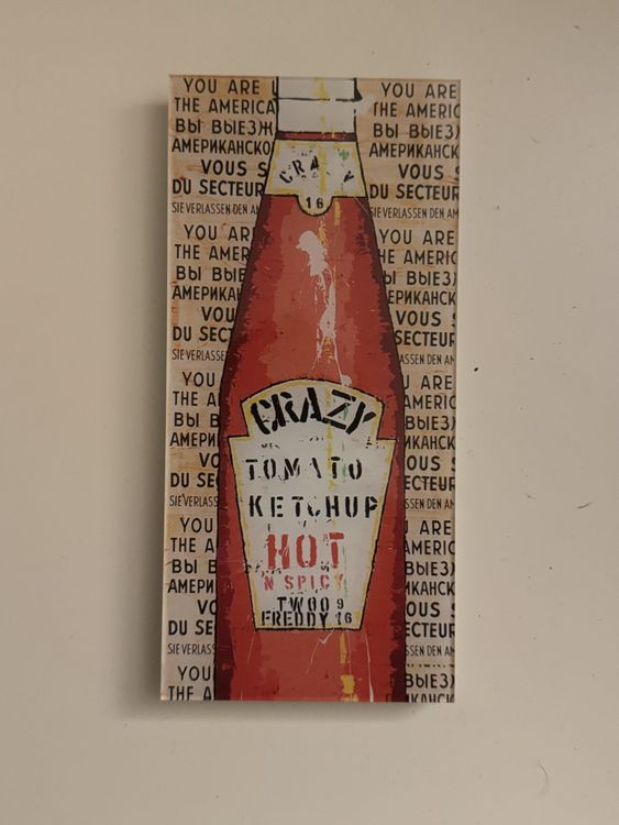 Bild „Crazy Ketchup I“ von Freddy Reitz (Gebraucht) in Zürich für CHF ...