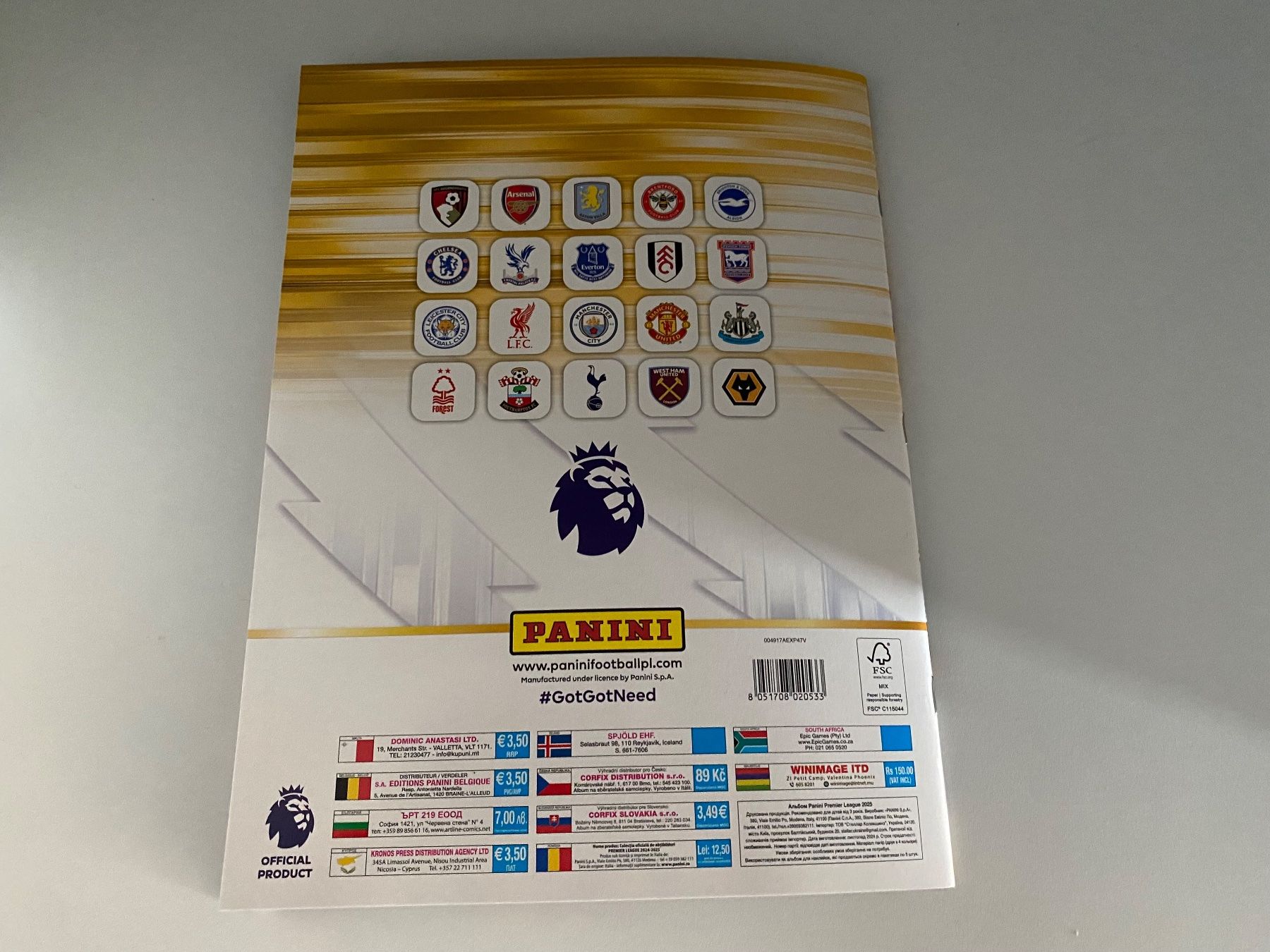 Panini Alben: Panini Leeralbum Premier League 2025 – Neu (gemäss Beschreibung) aus Hergiswil LU von FcMalkov 9