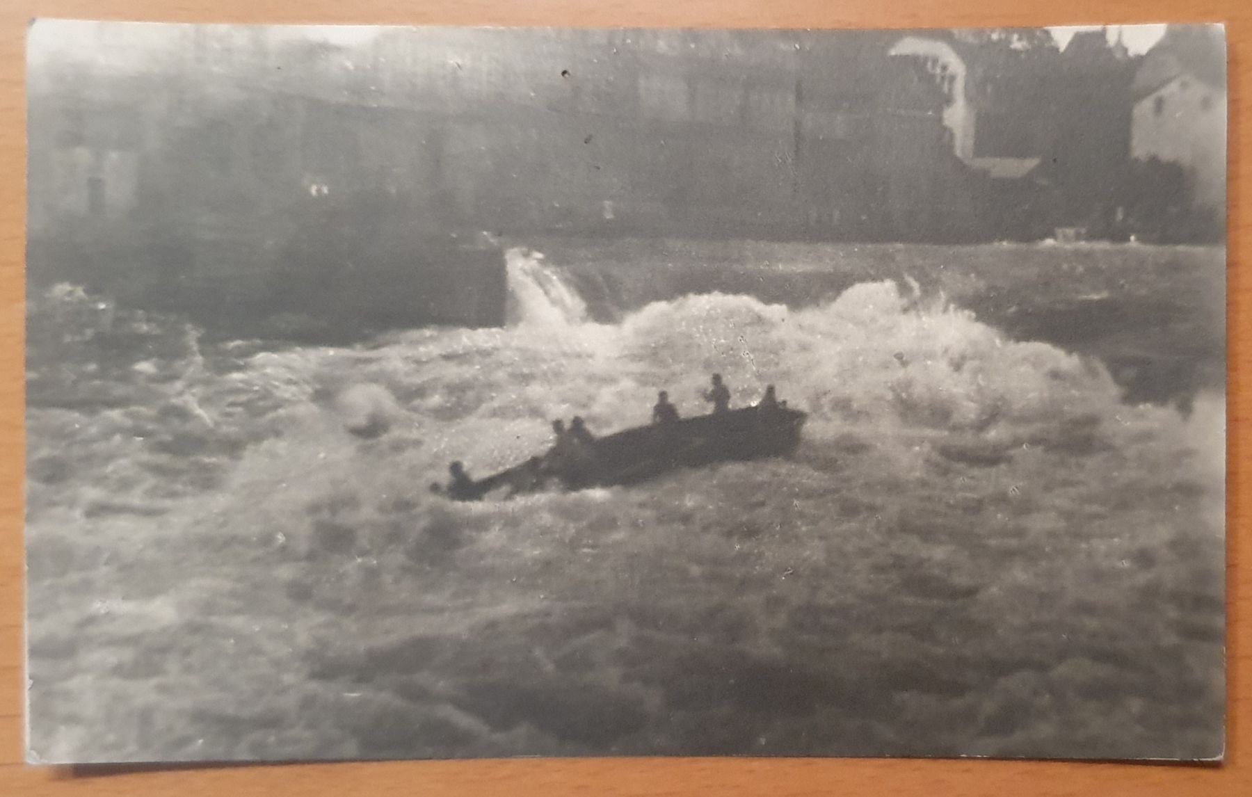 Ansichtskarten: Pontonier-Unglücksfall in Schaffhausen – Gebraucht aus Kreuzlingen von Rschweiz1