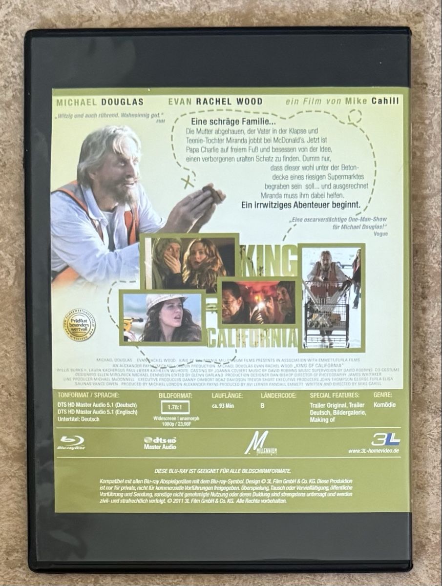 Tous les DVDs: KING OF CALIFORNIA  – Neuf (Voir description) à Dietikon par AndreaSch01 1