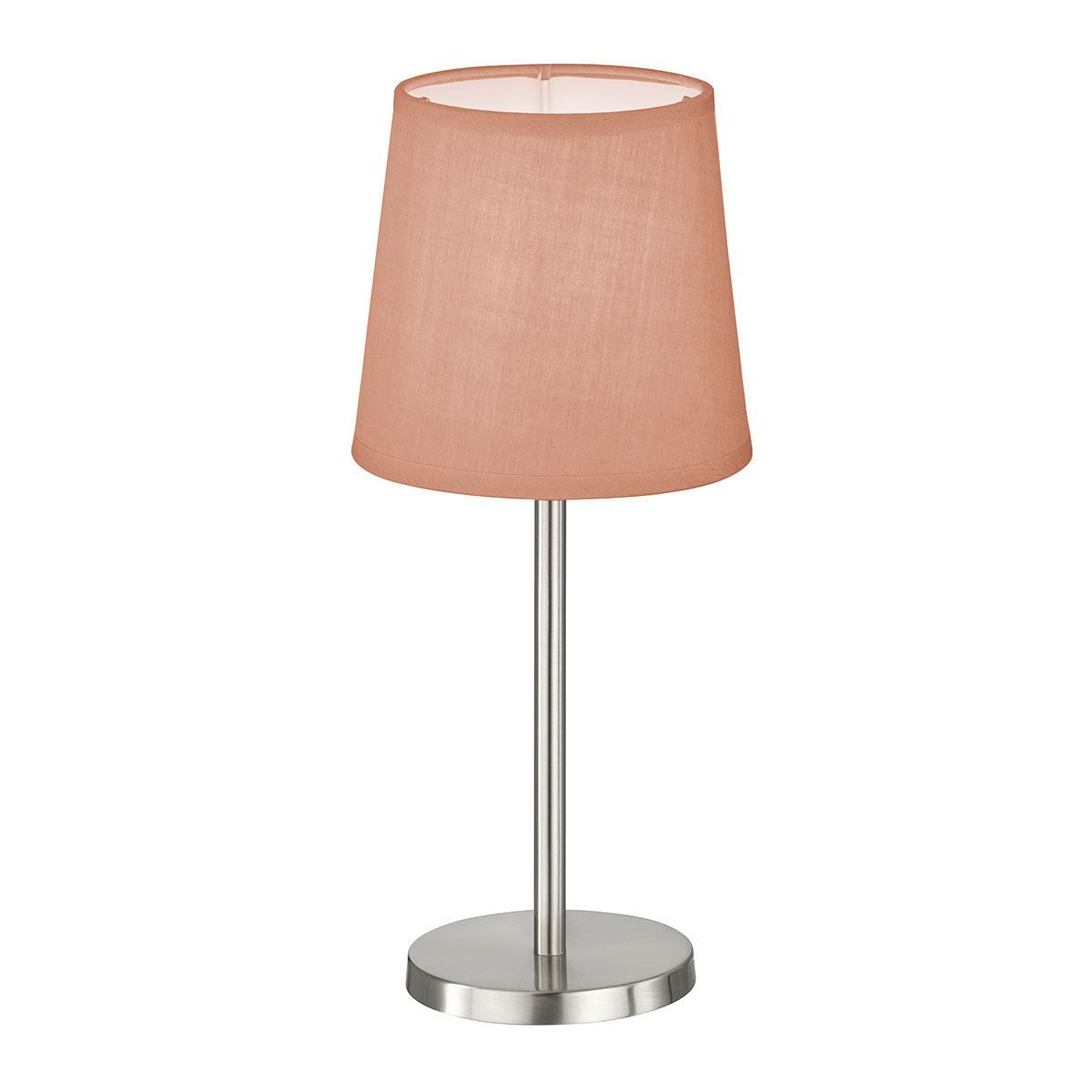 Lampen: Tischleuchte, Stoffschirm, Rosa, 14 cm Ø – Neu (gemäss Beschreibung) aus Kreuzlingen von Smart-Light 2