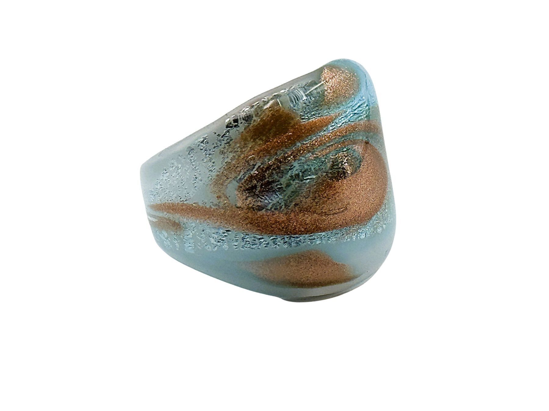 Murano Ringe: Ring Murano Glas G 54 Breite 21mm – Neu und originalverpackt aus Oberkulm von Murano-Schmuck 2
