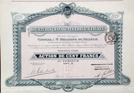 Société des Chaussures Ehrlich Frères SA, Paris - 1924