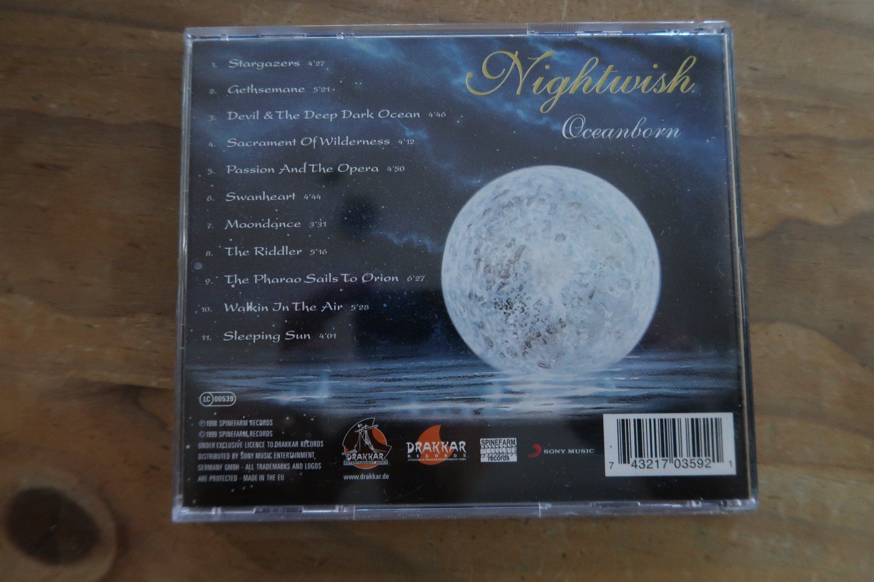 CDs: NIGHTWISH - OCEANBORN mit SLEEPING SUN - CD – D'occasion à Basel par Patiscat 2