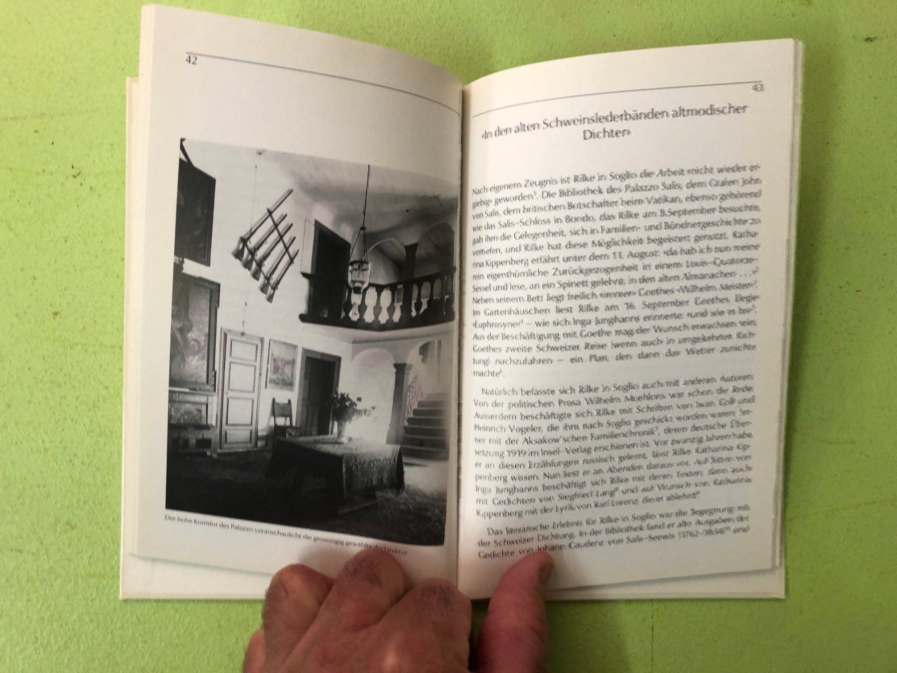 Libri: H.-J. Barkenings: Rilke in Soglio – Usato da Zürich venduto da allp 6