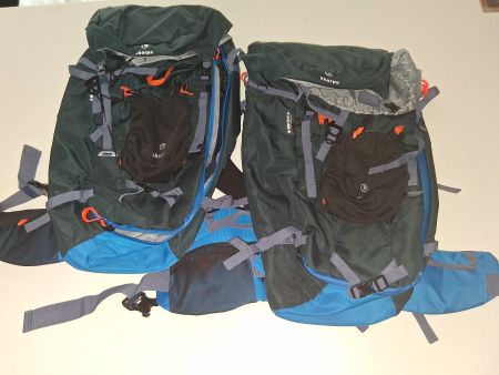 Zwei Stück, Sherpa, Wanderrucksack, Kletterrucksack, 32l