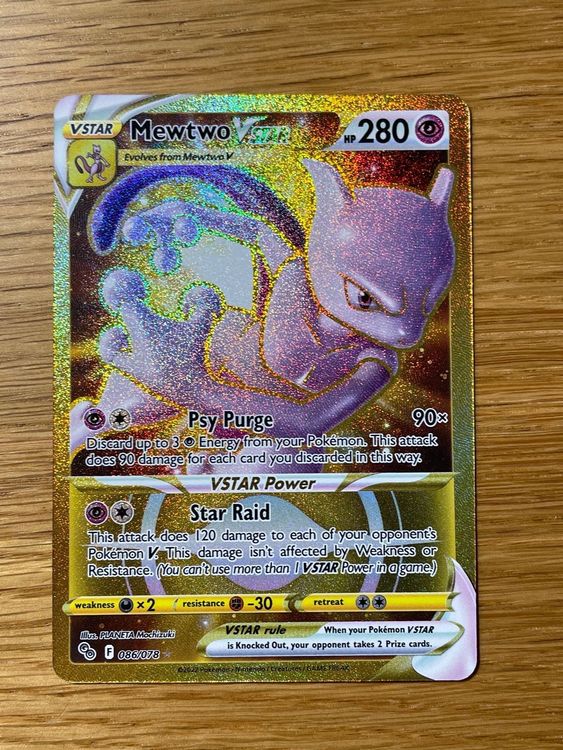 Pok Mon Mewtwo Vstar Secret Rare Kaufen Auf Ricardo