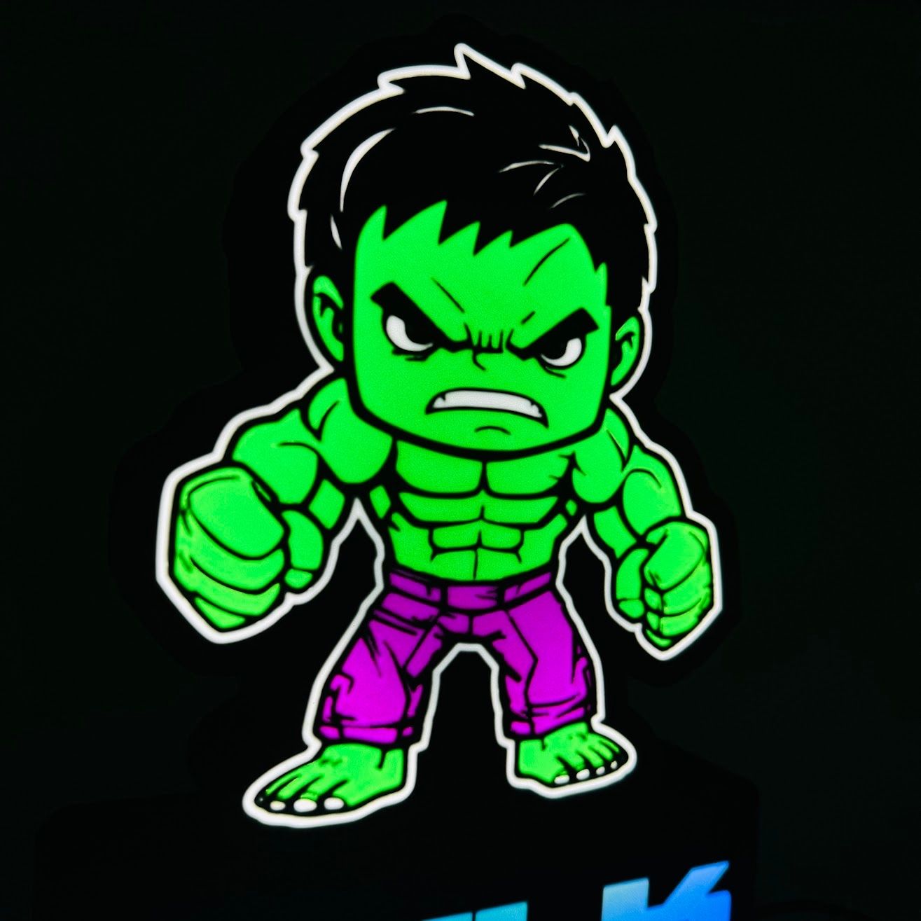 Lampade: Lightbox lumière led HULK RGB – Nuovo (secondo la descrizione) da Vicques venduto da PAMB3D 1