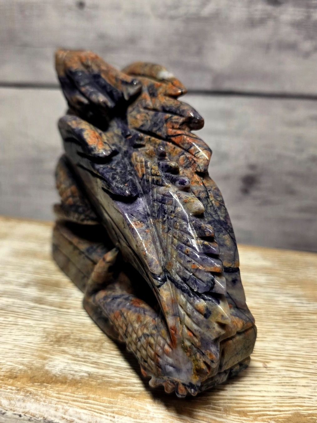 Minerali & Pietre curative: Fluorit - Root (Wurzelfluorit) Drache 902g – Nuovo e nell'imballaggio originale da Matzingen venduto da Shay_Crystalz 3