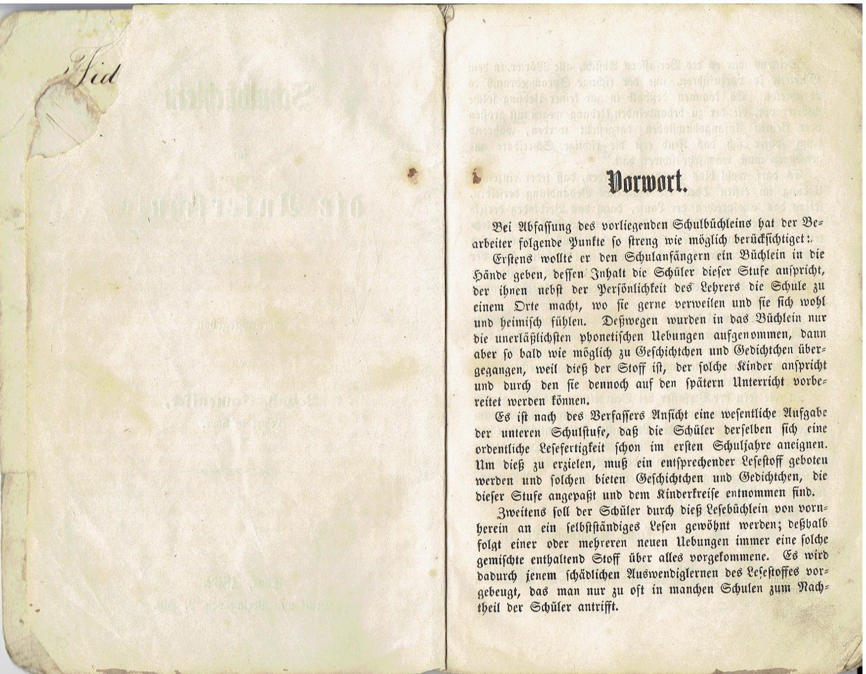 Libri: Schulbüchlein Chur 1862 – Difettoso da Flims - Dorf venduto da Stagediver 2