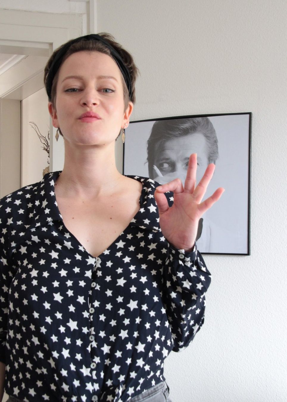 Zara Blusen: Bluse mit Sternen – Gebraucht aus Buchs AG von shoplio 1