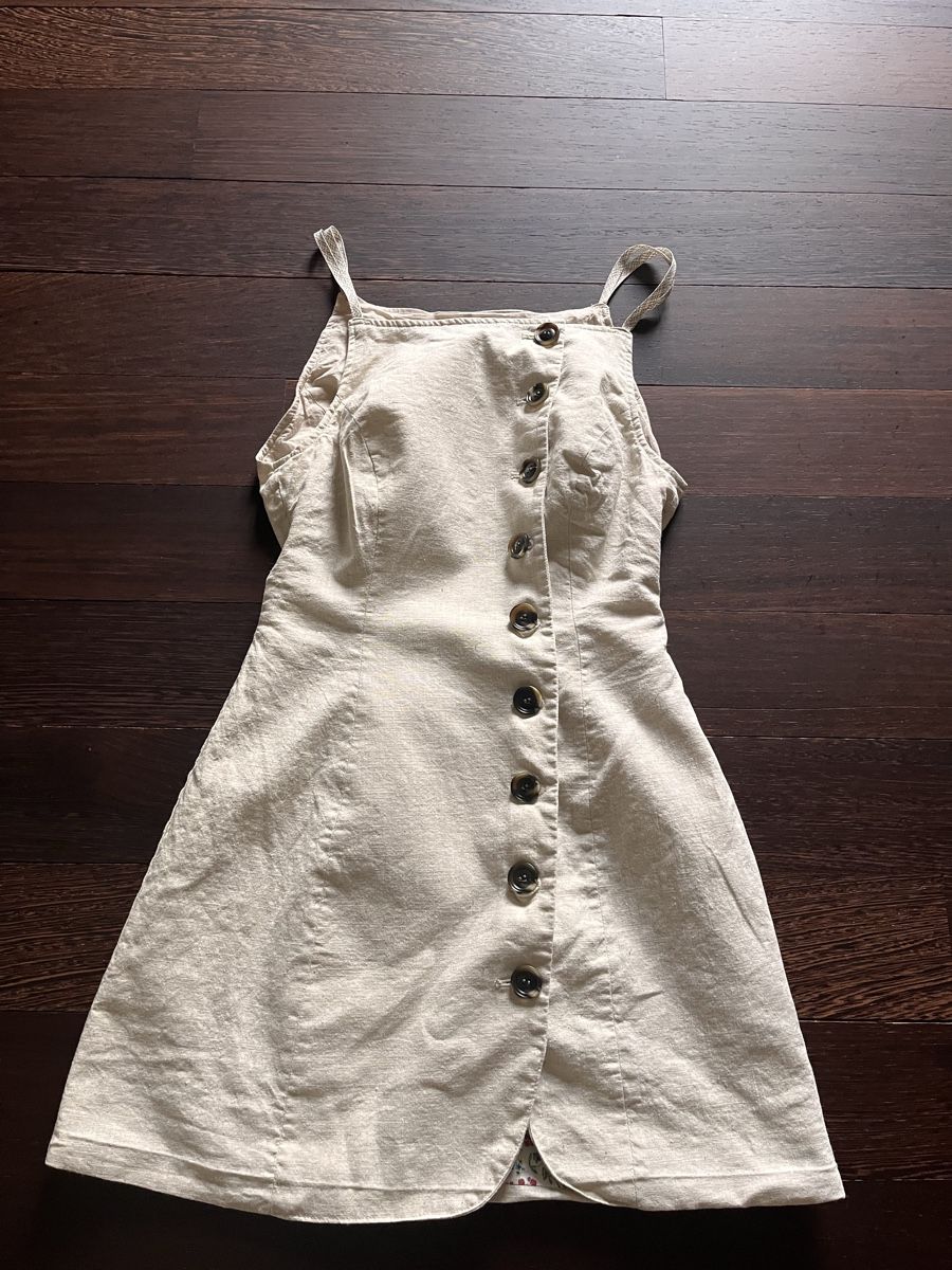 Vestiti: Leinenkleid beige Gr XS  – Nuovo (secondo la descrizione) da Regensberg venduto da kroti68 2