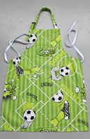 Kochschürze Fussball; Handarbeit, neu