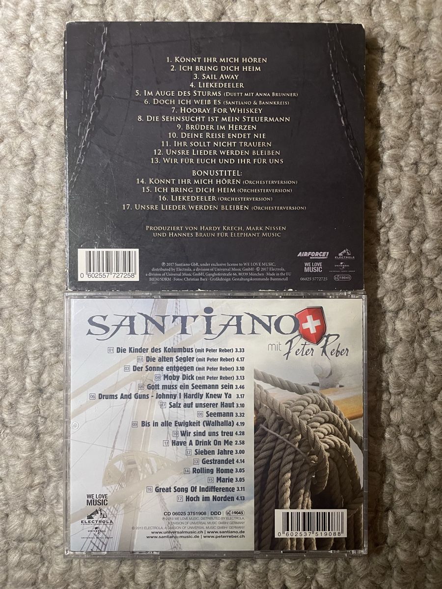 CD: 2x Santiano – Nuovo (secondo la descrizione) da Reinach AG venduto da trigger7811 1