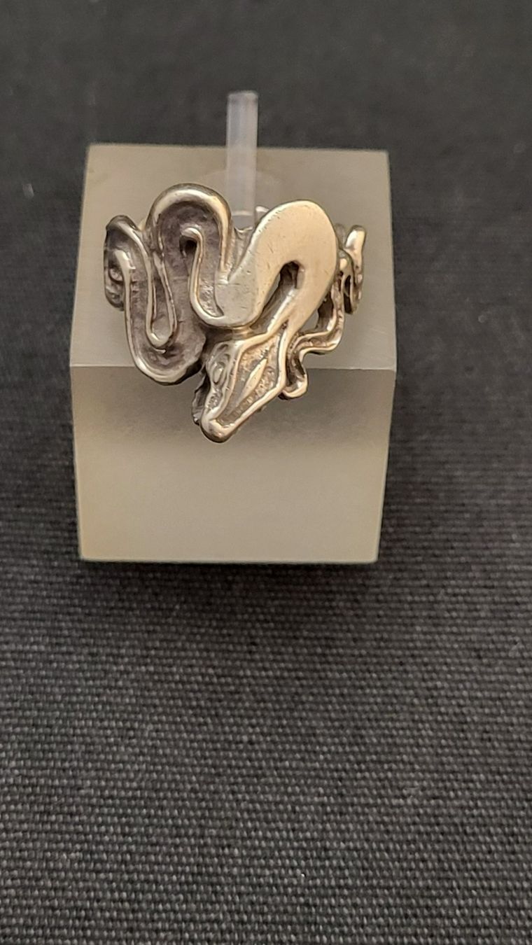 Anelli: Schlangen-Ring aus Silber 925 – Usato da Basel venduto da spinne02 1