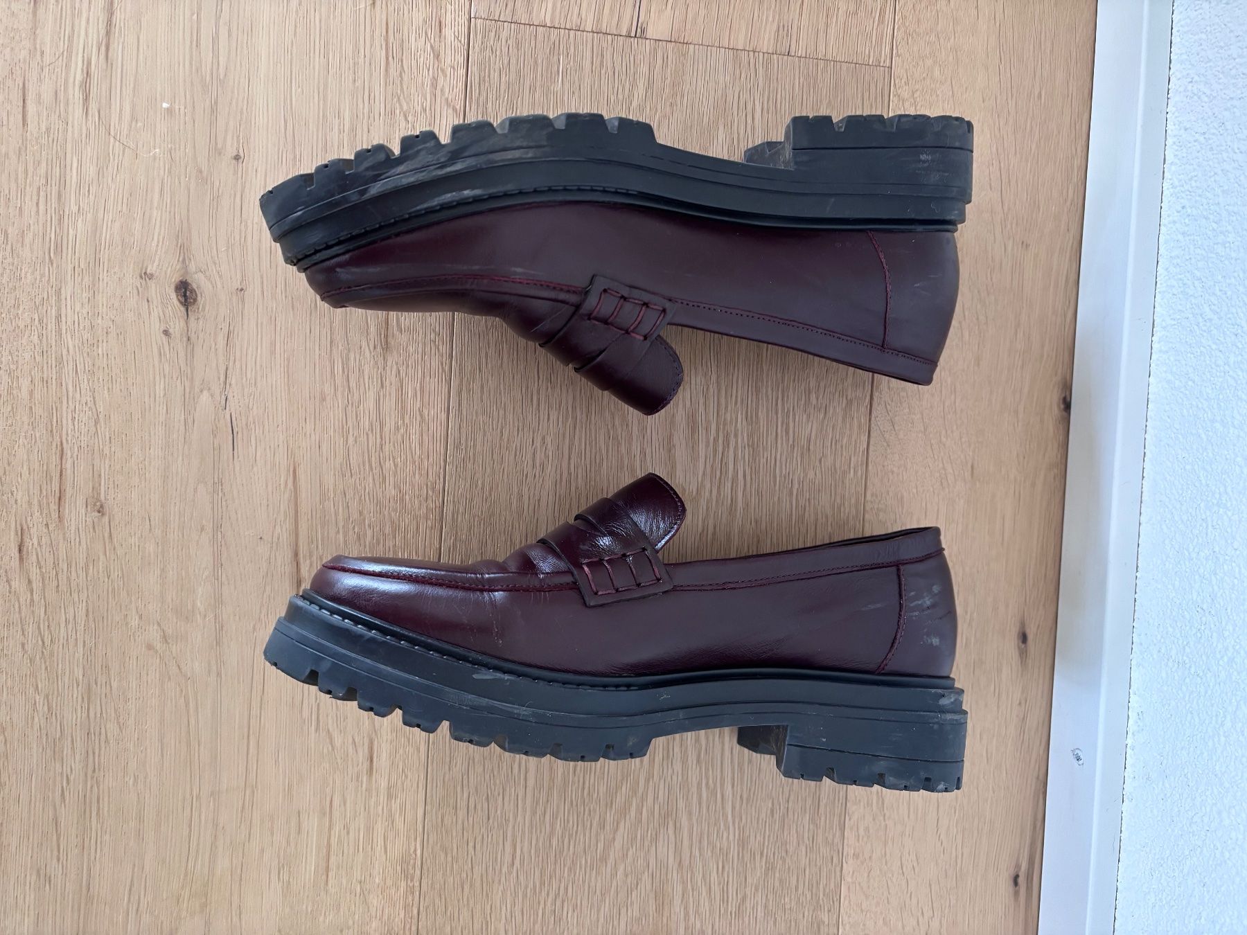 Sezane Damenschuhe: Sezane Alban Leder Loafer (39) – Gebraucht aus Winznau von Lauralavera1 6