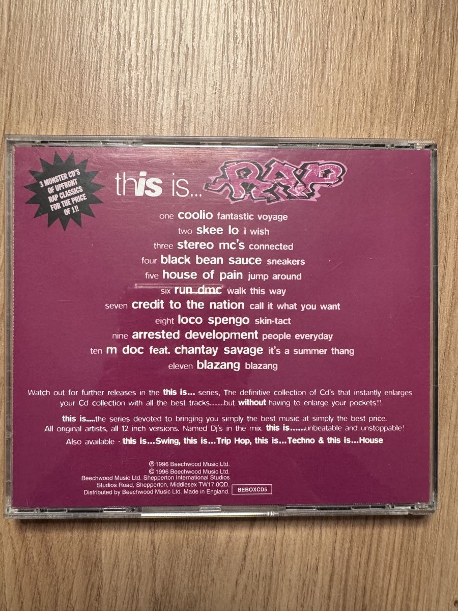 CDs: CD This is Rap Vol. 1 guter Zustand – D'occasion à Biberist par etesummer 1