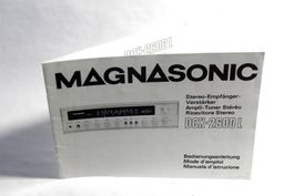 Originale Anleitung & Schaltplan: MAGNASONIC DCX-2600L