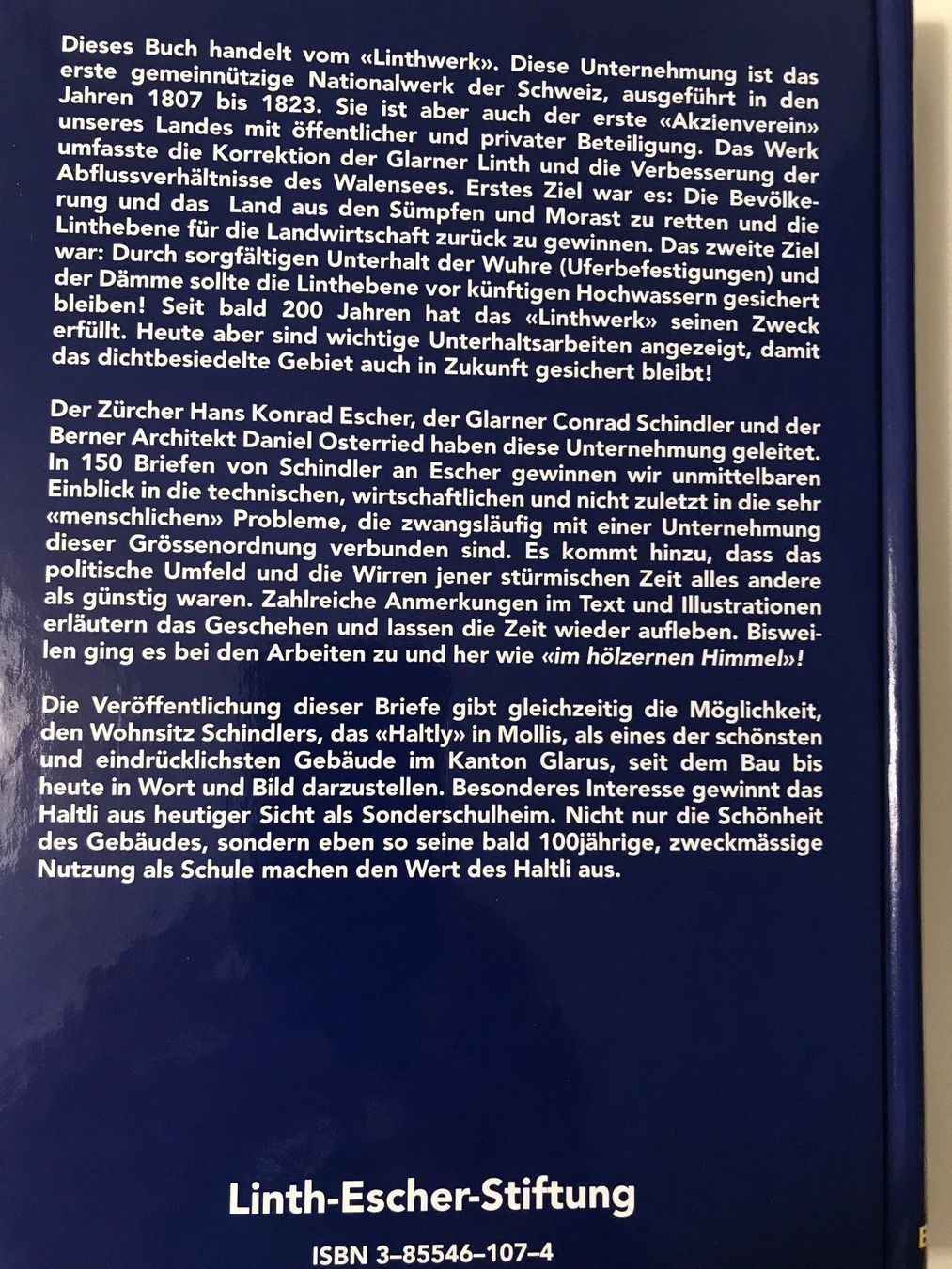Libri: Buch Schindler, Escher und das Haltly – Usato da Näfels venduto da fritzjk 8