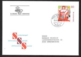 Sonderbrief S. 1491 44. Züspa Zürich 23.9.1993
