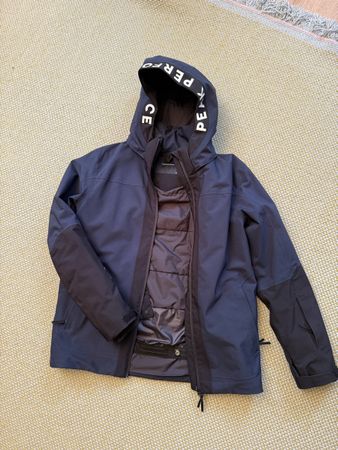Dunkelblaue Peak Performance Skijacke in Grösse 160