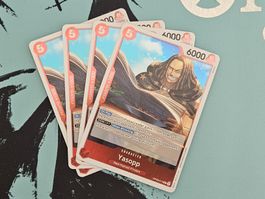 4x One Piece TCG - Yasopp EN