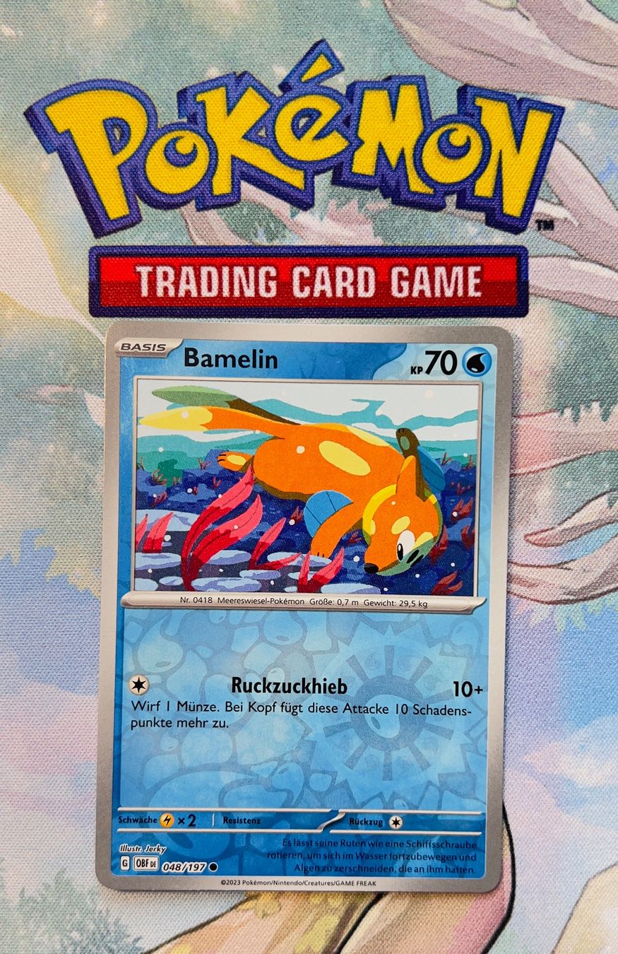 Karten: Bamelin Reverse Holo Obsidian Flammen 048/197 – Neu (gemäss Beschreibung) aus Sempach von R-G