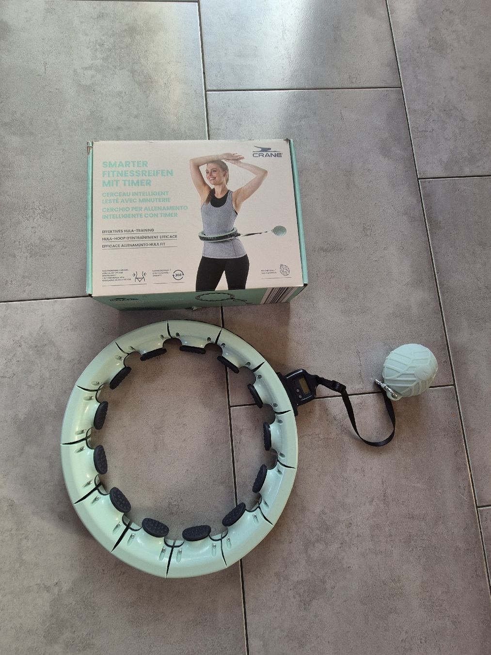 Hometrainer: Crane Fitness Hula Hoop mit Timer – Usato da Höfen b. Thun venduto da enr_7xsd