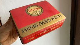 Xanthis Blechdose Zigaretten Laurens Boite Cigarette antik