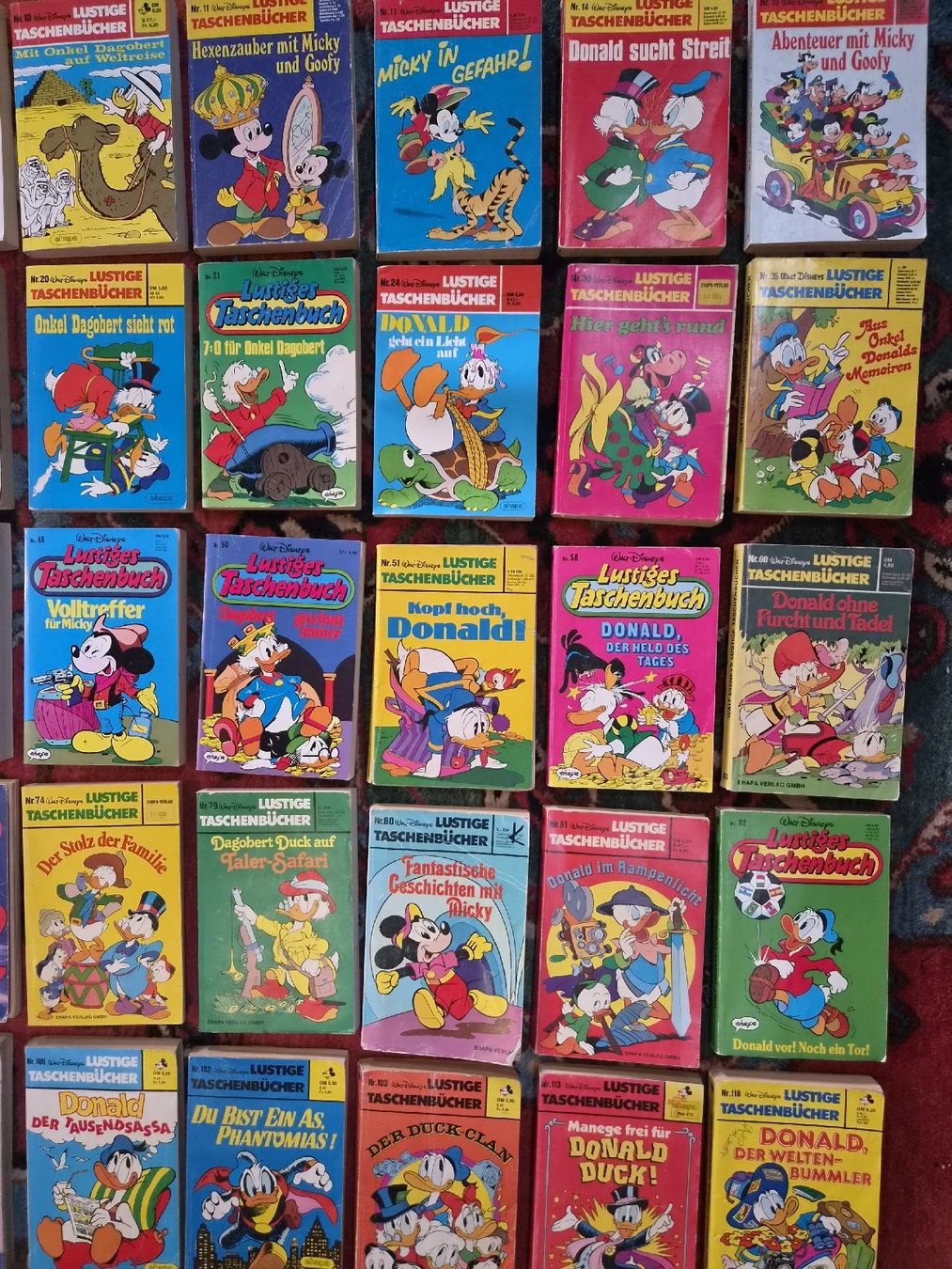 BD: 57 Lustige Taschenbücher – D'occasion à Moosseedorf par wau69 2