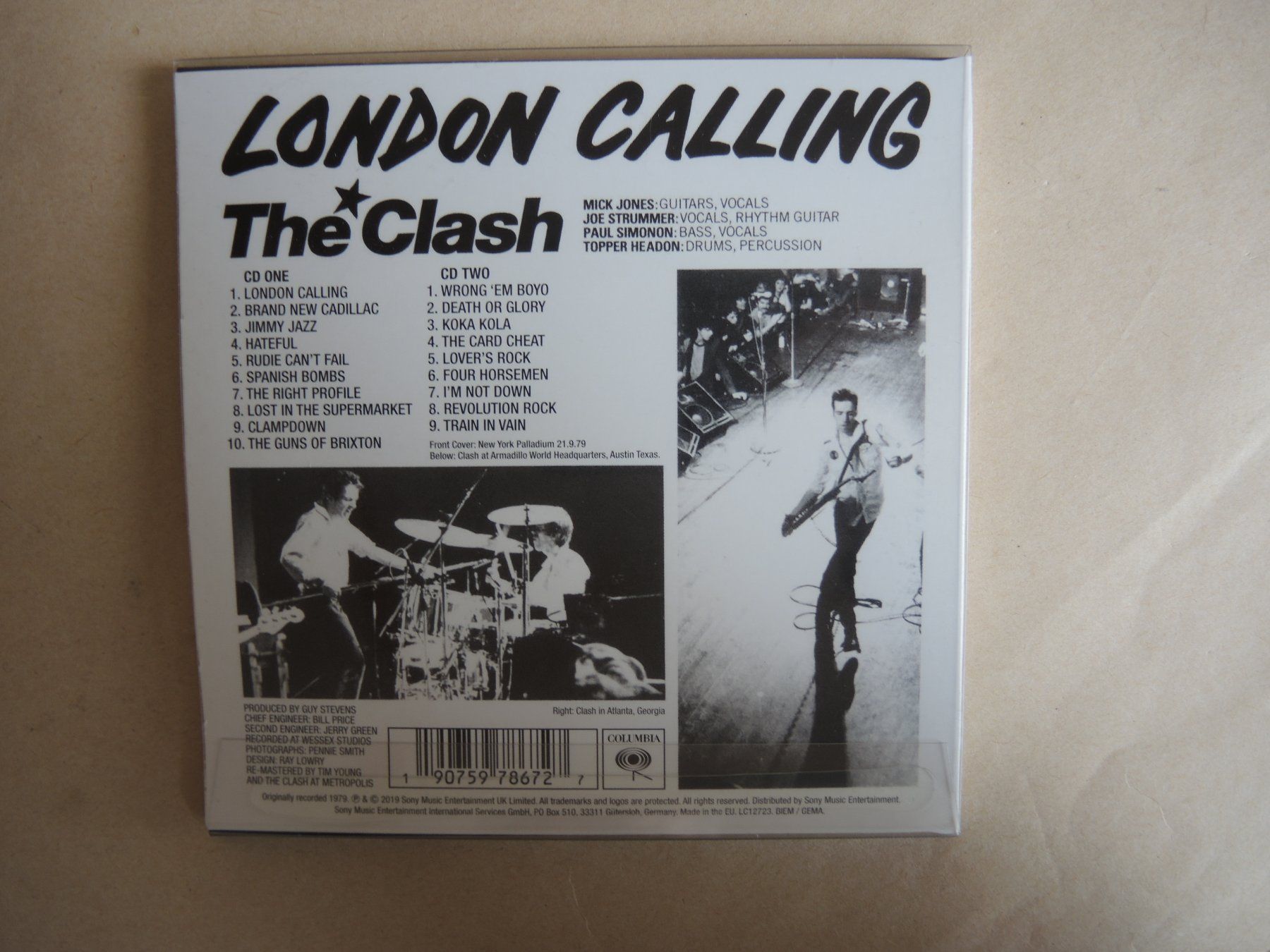 CD: Doppel CD -  The Clash – London Calling – Usato da Rorschach venduto da maeck8 2