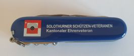 Ein Victorinox Sackmesser / Solothurner Schützen-Veteranen