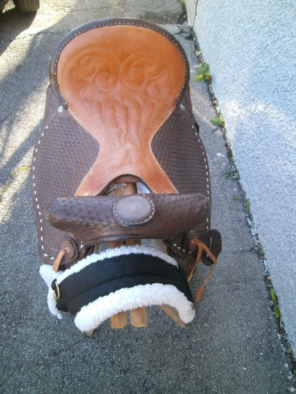 Selles, accessoires: Selle de type Western – D'occasion à Moutier par Mouschka 5