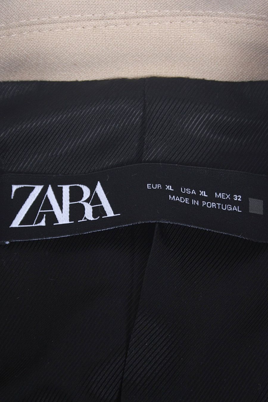 Zara Vestes: ZARA Blazer beige, Gr. XL – D'occasion à Zollikofen par Restwert_Zollikofen 5