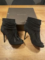 GUCCI vintage pumps mit Box! 38.5 Peep Toe High Heel