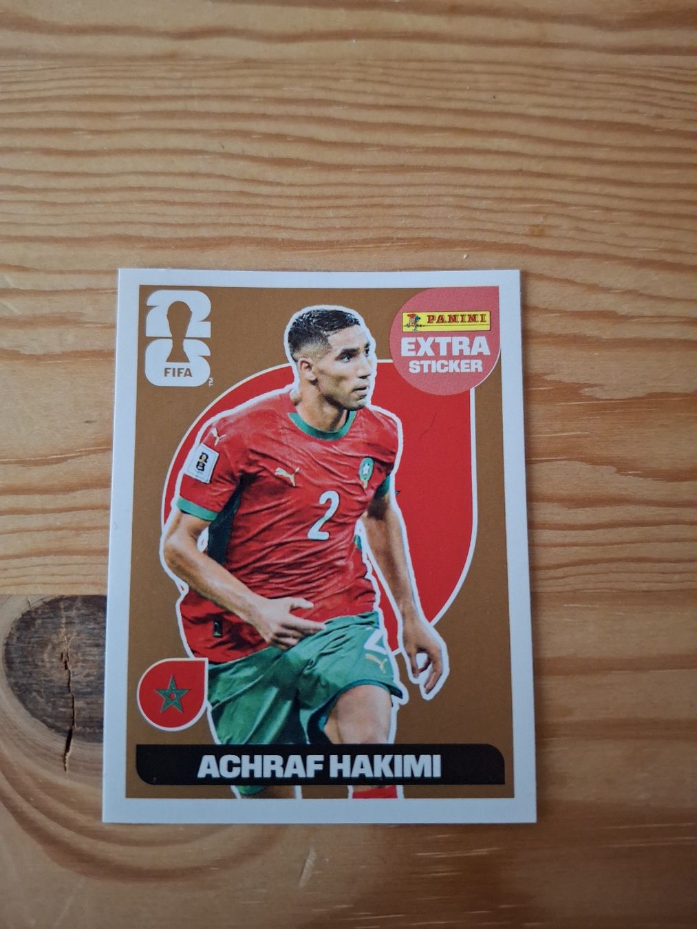Panini Carte collezionabili: Panini Extra Sticker Bronze Achraf Hakimi FIFA – Nuovo e nell'imballaggio originale da Herzogenbuchsee venduto da marisav176