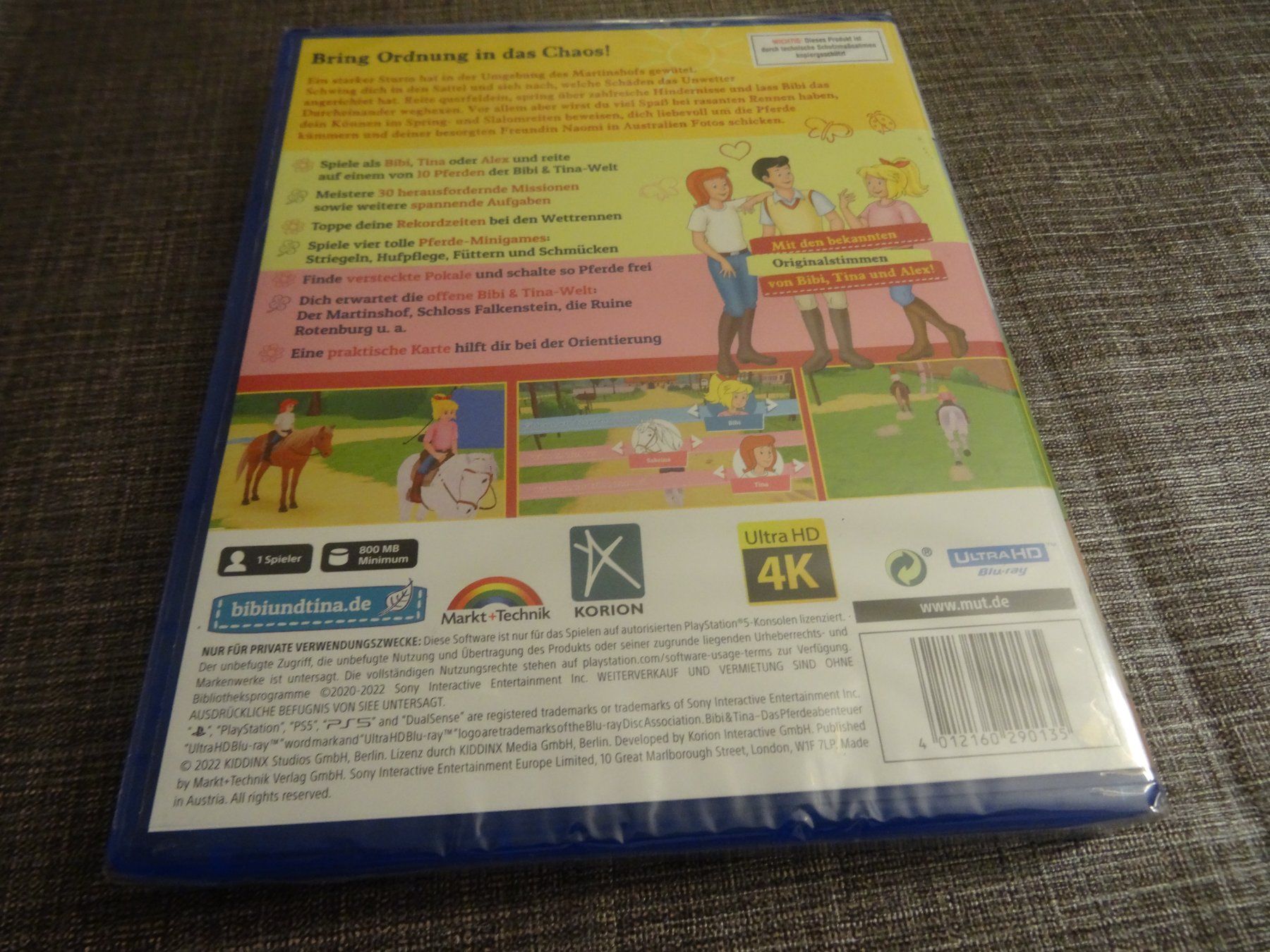Sony Giochi: Bibi & Tina - Das Pferdeabenteuer PS5 NEU – Nuovo (secondo la descrizione) da Olten venduto da Disc-Ausverkauf 1
