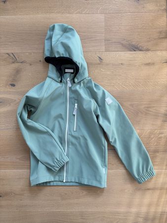 Softshelljacke Reima grün Grösse 128 kaum getragen