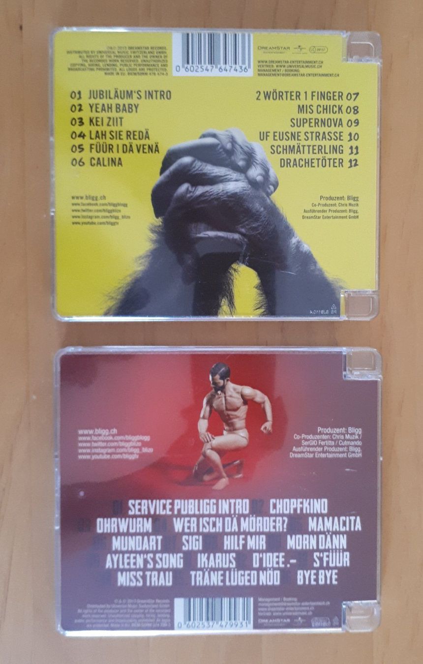 CD: CD Bligg 2er Set – Usato da Küssnacht am Rigi venduto da AutoVilla 1