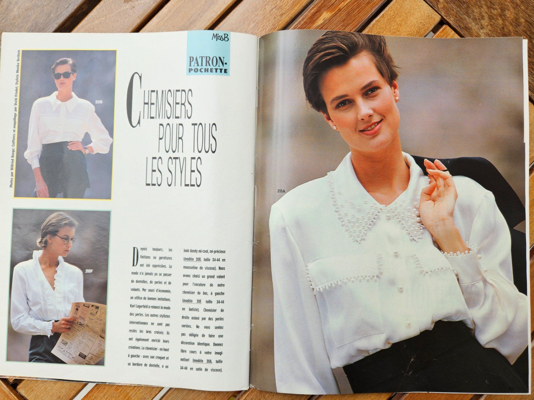 Cartamodelli: Burda Miss B aout 1990 – Usato da Lausanne venduto da tal_01 9