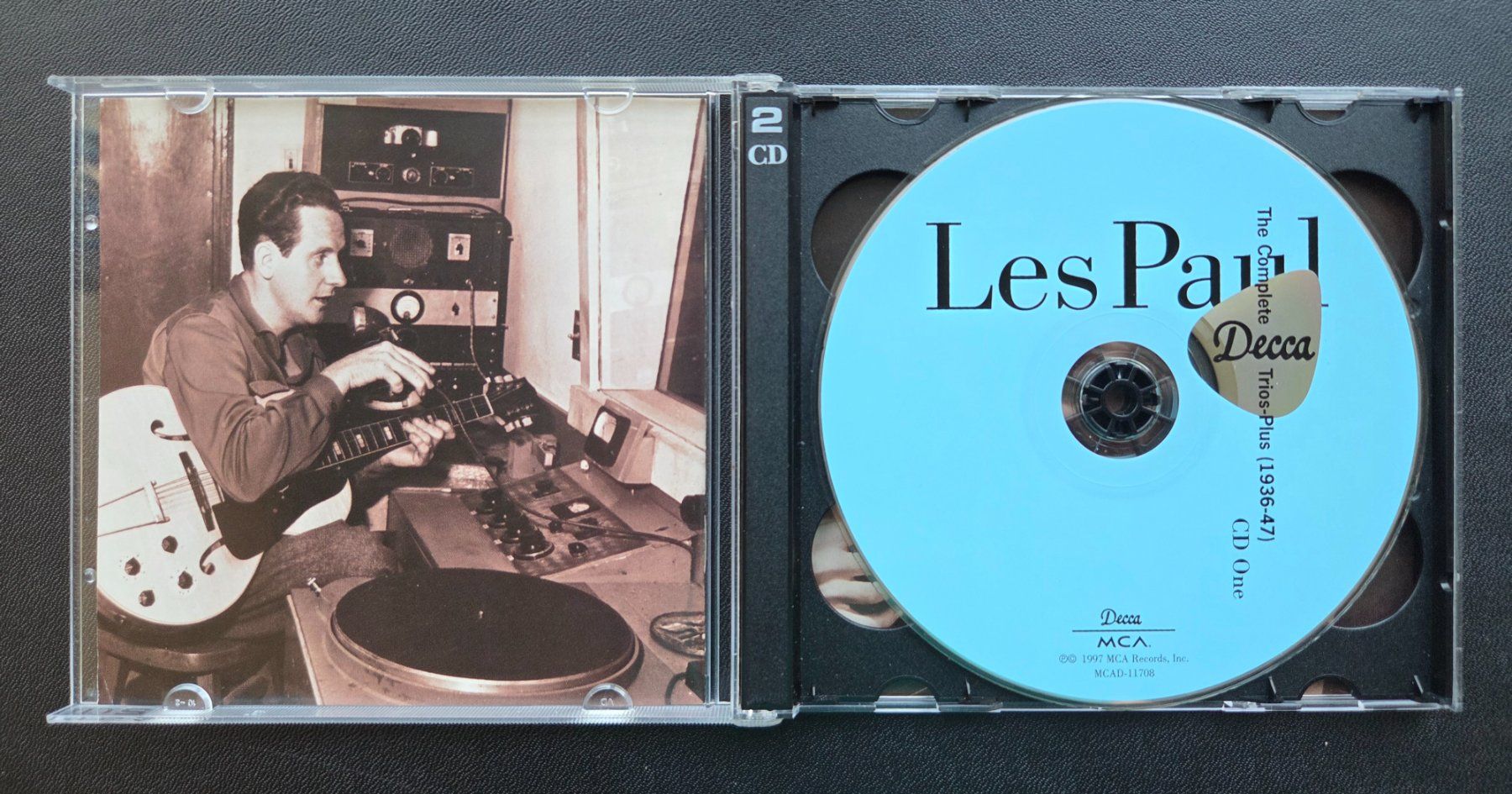 CD: LES PAUL - The Complete Decca Trios-Plus - Doppel CD - 1997 – Usato da Wilen b. Wollerau venduto da weiherblick 1