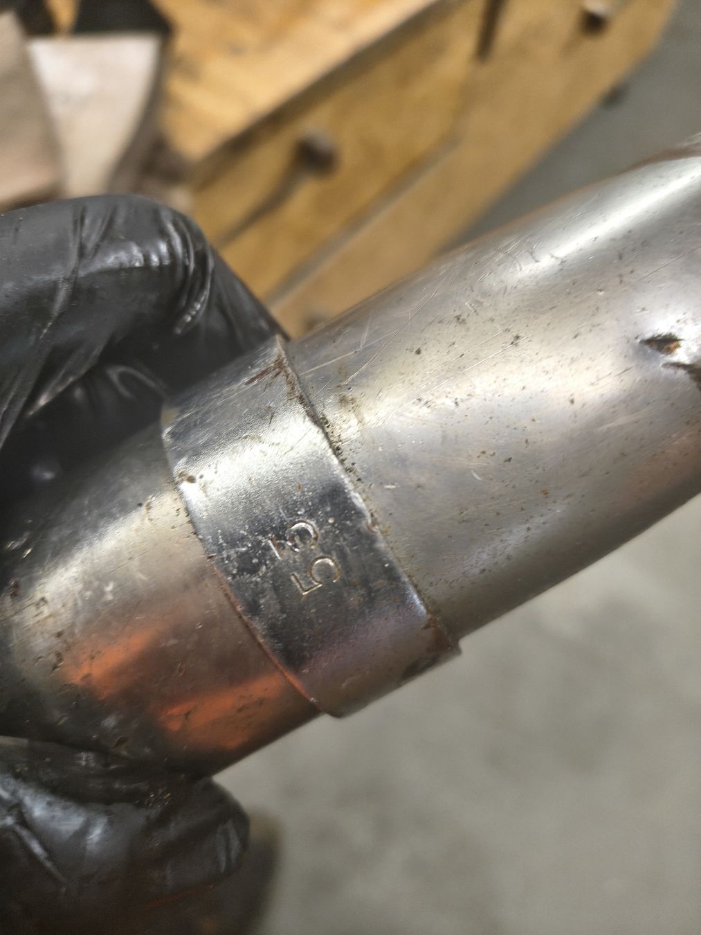 Sachs Sistemi di scarico: Sachs 503 Breitwand Auspuff – Usato da Ossingen venduto da Ret88 3